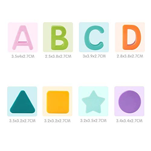 PLUSPOINT-Babys-First-Shape-Sorting-Blocks-Sorter-Bucket-for-Toddler-Kids-Shape-Bucket