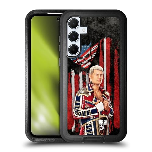 Coque Samsung A55 5G antichoc WWE Cody Rhodes protection robuste blindée