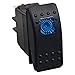 Daystar Products KU80011 Blue Lighted Rocker Switch