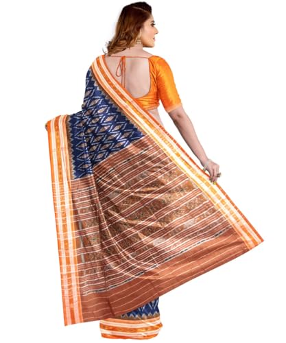 COTTONSILK & KHANDUAPATA sambalpuri silk saree – image 2