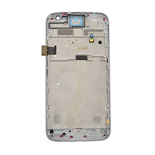 Image of Pre Install LCD Display Touch Screen Assembly with Frame Replacement for Motorola Moto G4 Play XT1604 XT1602 XT1607 XT1609 XT1601 XT1603 White