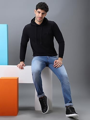 Image of Urbano Fashion Men Polycotton Hooded Sweatshirt