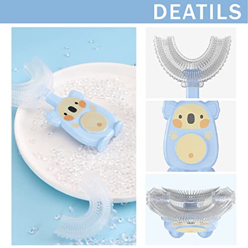 Spazzolino da Denti per Bambini, 2 pezzi Pulizia