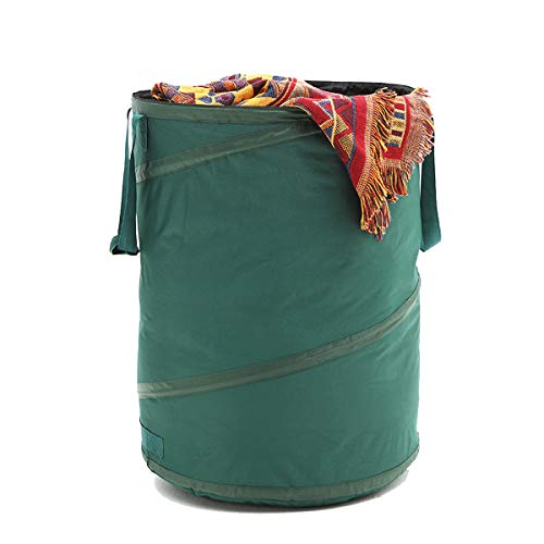 Patiomore Collapsible Garden Bag 45 Gallons Leaf Yard Reusable Waste Bags Lawn Gardening Container with Dual Handles