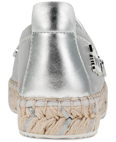 Image of Karl Lagerfeld Women's Michaela Slip on Espadrille Sandal with Pins