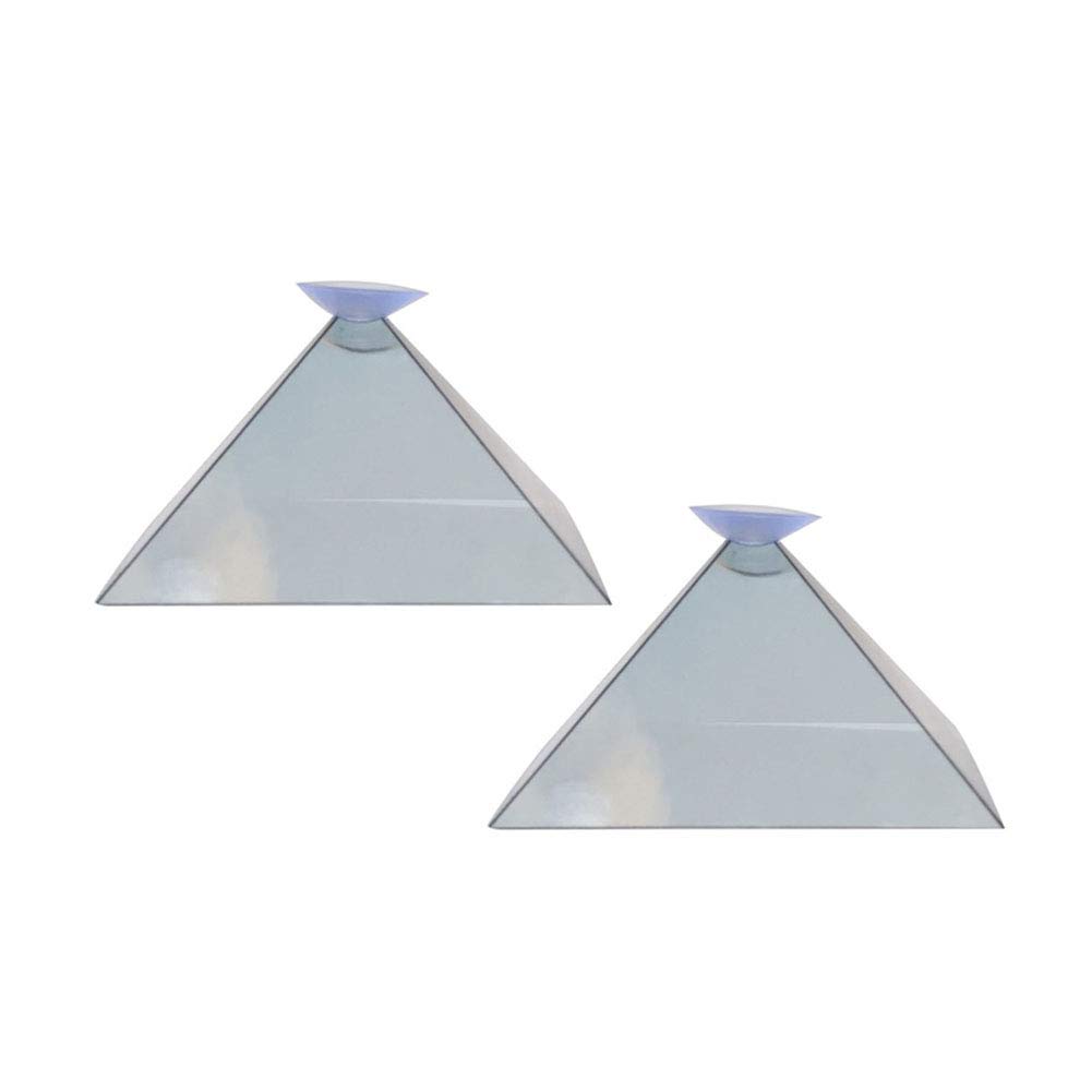 Arinda 3D Hologram Pyramid Display Projector Video Stand Portable for ...