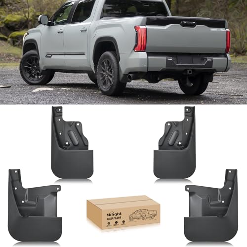 Image of Nilight Mud Flaps Splash Guards for Toyota Tundra 2022 2023 2024 2025 2026
