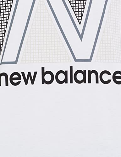 Image of new balance Men's Regular Short Sleeve Top (MT11062 Multicolor L)