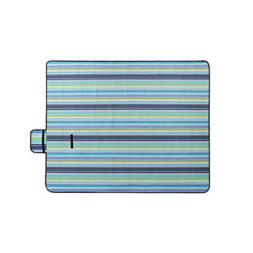 Couverture de plage imperméable TILEZE et tapis isolant pliable pour la randonnée - 5
