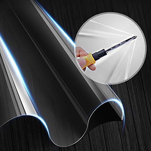 Chingde Auto Schutzfolie, 30x300CM Selbstklebende Schutzfolie Auto Lackschutzfolie Transparent Auto Kratzschutz Folie für Als Auto, Fahrrad, Motorrad