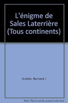 Paperback L ENIGME DE SALES LATERRIERE [French] Book