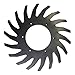 Parts ASAP Gathering Wheel. fits Vermeer 504I 504L 504 Super I 505I 505L 554XL 555XL 604J 604K 604L 604XL 605J 605K 605L 605XL 504M 505M 5400 5410 5500 66274001