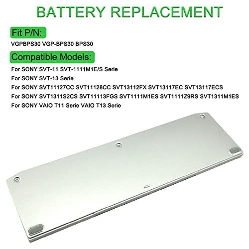 XITAIAN 11.1V 45Wh 4050mAh VGP-BPS30 Batteria di