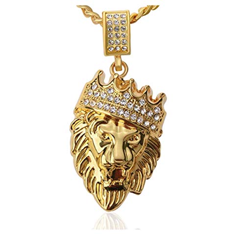 ICE BOX Lion Head Chain. Lion Crown 