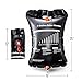 ASR Outdoor Compact Lightweight Camping Solar Heated Travel Shower Bag for Hiking and Boating with Temperature Chart, 5 Gallon Water Capacity