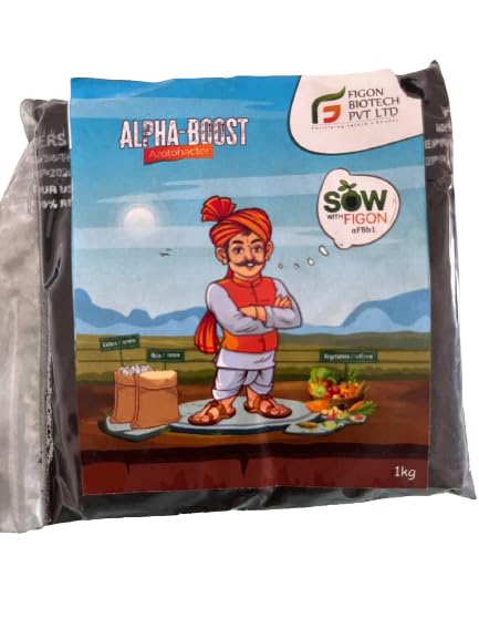 FIGON BIOTECH PVT LTD Alpha Boost Biofertiliser Azobacter Pack Of 1 (5 kg)