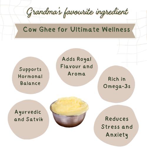 Image of Vaideek A2 Cow Ghee Cultured Desi Cow Ghee (500 ml)| Bilona Cow Ghee Two Way Churned | Made in Earthen Pots | Lab Certified