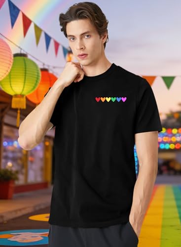 Image of Ithalt Pride Tank Top for Women LGBT Rainbow Flag Shirt Love Heart Graphic Tee Lesbian Gay Pride Sleeveless Vest