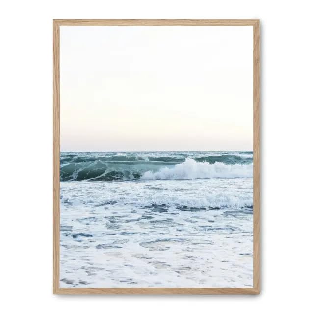 Cuadro sea waves i_FASE5 pour créer une ambiance zen et marine dans votre salon
