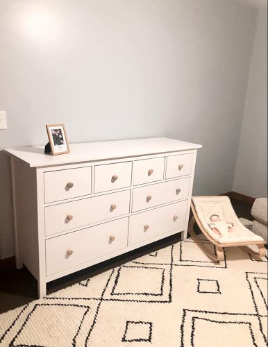 Weichuan WEICHUAN80000362 30Pcs Round Unfinished Wood Drawer Knobs Pulls Handles thumb #6