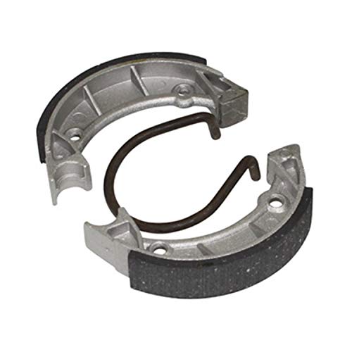 P2R (Motorisé) MACHOIRE DE FREIN CYCLO ADAPTABLE PEUGEOT 103 SPX-RCX AV ET AR (DIAM 90mm -1 RESSORT- NID D'ABEILLE) (VENDU A LA PAIRE) Cover