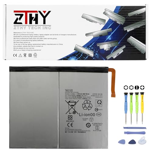 ZTHY EB-BX516ABY Tablet Battery Replacement for Samsung Galaxy Tab S9 FE X510 X516 SM-X510 SM-X510N SM-X516 SM-X516B SM-X516C SM-X516N SM-X518U Series GH82-32744A 3.86V 8000mAh