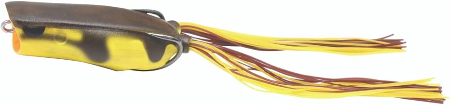 Northland Fishing Tackle Reed Runner Weedless Hollow Body Topwater Popping Frog for Bass Fishing, Assorted Colors, 1.75" Length