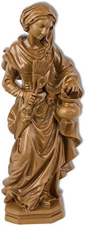 VGI Kitchen Madonna Resin Statue (Wood-Tone)