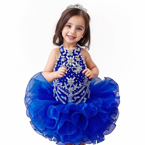 Handmade Beaded Dress Cupcake Pageant Dress Princess Dress Infant Toddler Party Dress Baby Birthday Dress Ball Gown3