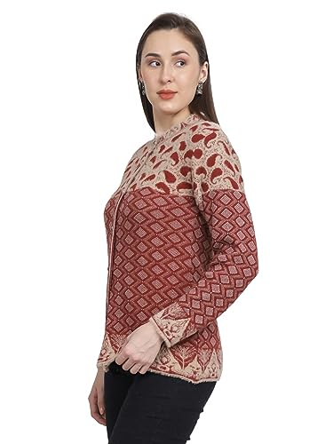 Image of Chatanya Womens Full Sleeve Winter wear Cardigan Sweater