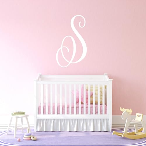 Vinilo Decorativo Inicial Personalizada 17 pulgadas de Alto miniatura 2