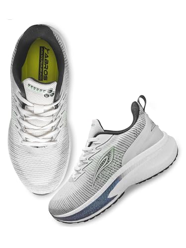Image of ABROS Sports Shoes for Men's Upper Mesh with ETPU Sole Lace-Ups Comfortable Lightweight Shoes