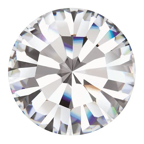1440 szt. PRECIOSA MC Chaton Rose Maxima Flatback Steinkristall, Hotfix, ss8 (ok. 2,4 mm) (PRECIOSA MC Chaton Rose MAXIMA Flatback stone Crystal, Hotfix)