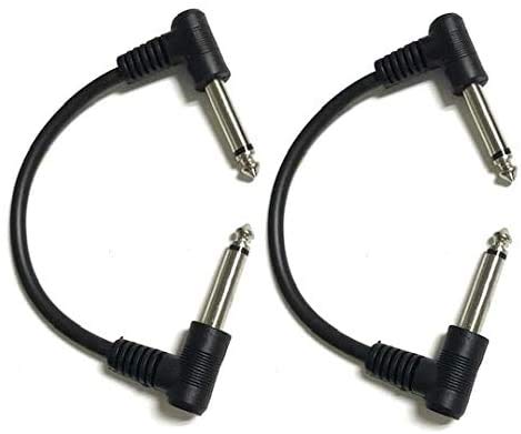 エフェクターケーブル 楽天市場】パッチケーブル L字型 約1.5m 6.35mm 片側L端子