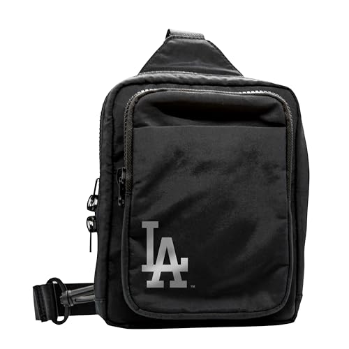 Logo Brands MLB Los Angeles Dodgers Dash Pack - Compact with Secure Clip