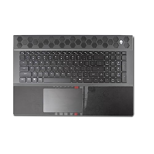 Image of MightySkins Skin Compatible with Alienware M18 R1 (2023) Full Wrap Kit - Thin Red Line | Protective, Durable, and Unique Vinyl Decal wrap Cover | Easy to Apply & Change Styles | Made in The USA