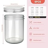 Zoom IMG-1 foiiliio 6 pezzi barattoli per Zoom IMG-1 foiiliio 6 pezzi barattoli per