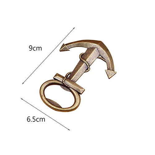 Image of SYGA Anchor Nautical Themed Beer Bottle Opener