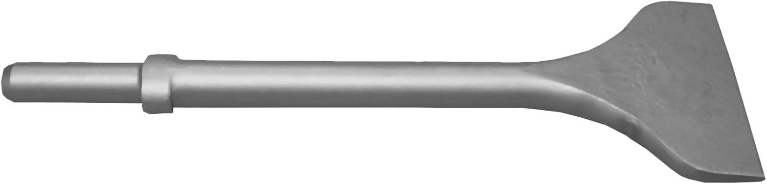 Champion Chisel 18 Inch Long by 3 Inch Wide .680 Round Shank Oval Collar Chipping Hammer Chisel/Pneumatic
