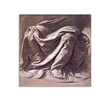 Leonardo_Da_Vinci Poster sur toile représentant une figure assise - Décoration...
