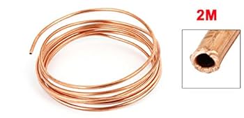 Amazon.co.jp: uxcell 冷却チューブ 銅線ワイヤコイル 細長い