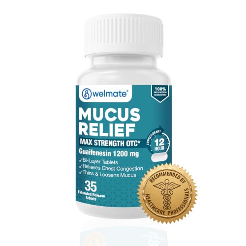WELMATE Guaifenesin 1200mg