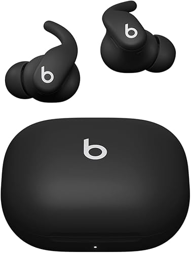 Beats PowerBeats Fit - Auriculares inalámbricos de entrenamiento con cancelación de ruido con puntas de alas de ajuste seguro, batería de hasta 30