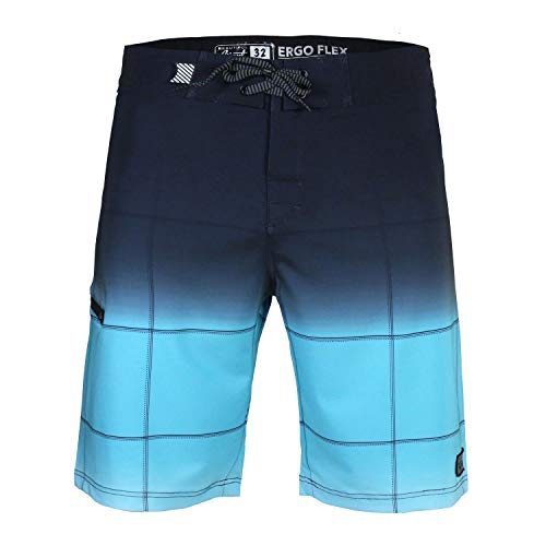 Mens 22 Inch Swim Trunks, Long Board Shorts, 4-Way Stretch Swimwear for Men, Surf Shorts with...