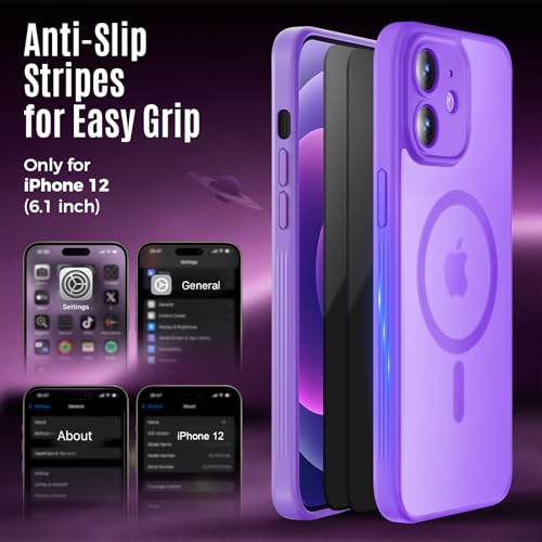 Image of Symcele Designed for iPhone 12 Case, Light Purple