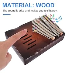 BIENKA Piano à pouce Kalimba en bois portable : instruments de musique en acajou for débutants, facile à apprendre, mini… - Les Beatles, Paul McCartney, John Lennon, RIngo Starr, George Harrison BIENKA Piano à pouce Kalimba en bois portable : instruments de musique en acajou for débutants, facile à apprendre, mini… – Image 6