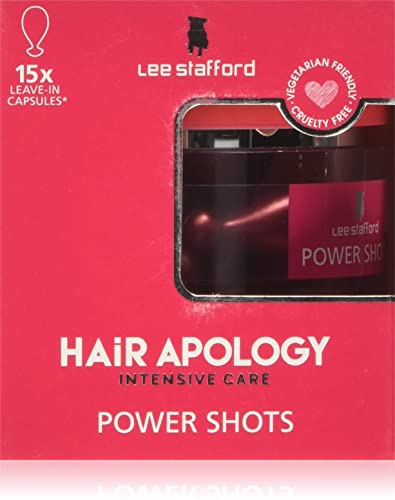 Lee Stafford Hair Apology Intensive Care Power Shots 15 x 1,5 ml, Weiß Cover