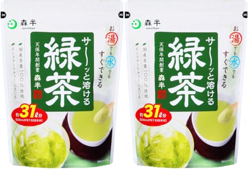 < X Morihan > Β Green tea CX^g eB[ Instant Tea T[bƗn łł ł Yt < 250g × 2 >