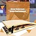 HAIXHX Hard Wood Gymnastics Springboard for Home, Vaulting High/Long Jump Flips Gymnastics Wushu Training, Adult Teens Sport Equipment