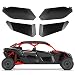 Maverick X3 Max Lower Door Inserts KEMIMOTO Aluminum Half Doors Front and Rear Door Panels for 2017 2018 2019 2020 Can Am X3 Max (4 Doors)